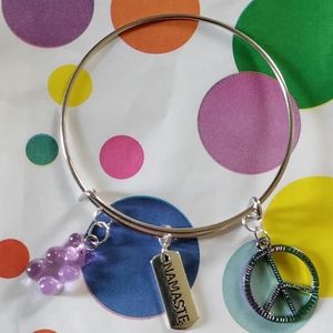 Charm bangle